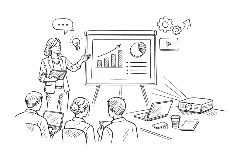 מיכל ליטבק - פיתוח מצגות מקצועיות